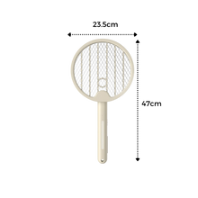 Carica l&#39;immagine nel visualizzatore di Gallery, Racchetta antizanzare pieghevole 2 in 1 - Ozerty
