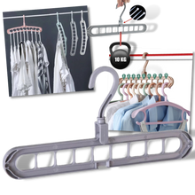 Carica l&#39;immagine nel visualizzatore di Gallery, Confezione da 2 appendiabiti salvaspazio - Ozerty
