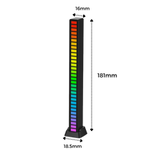 Carica l&#39;immagine nel visualizzatore di Gallery, Luce musicale ambientale a LED - Ozerty
