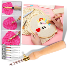 Carica l&#39;immagine nel visualizzatore di Gallery, Kit di strumenti per aghi da ricamo - Ozerty
