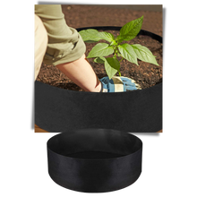 Carica l&#39;immagine nel visualizzatore di Gallery, Vaso da vivaio in feltro rialzato per piante

