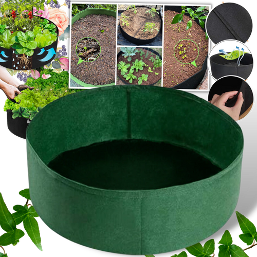 Vaso da vivaio in feltro rialzato per piante - Ozerty