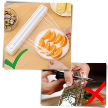 Carica l&#39;immagine nel visualizzatore di Gallery, Dispenser e taglierina per involucri alimentari in plastica - Ozerty
