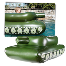 Carica l&#39;immagine nel visualizzatore di Gallery, Galleggiante gonfiabile per piscina a carro armato - Ozerty
