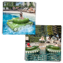 Carica l&#39;immagine nel visualizzatore di Gallery, Galleggiante gonfiabile per piscina a carro armato - Ozerty
