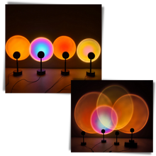 Carica l&#39;immagine nel visualizzatore di Gallery, Lampada da scrivania a LED con proiettore di luce colorata - Ozerty
