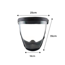 Carica l&#39;immagine nel visualizzatore di Gallery, Scudo protettivo completo trasparente - Ozerty
