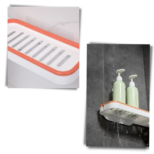 Carica l&#39;immagine nel visualizzatore di Gallery, Scaffale di stoccaggio a parete per il bagno - Ozerty
