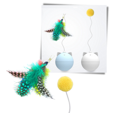 Carica l&#39;immagine nel visualizzatore di Gallery, Palla giocattolo per gatti con funzione di rollio automatico - Ozerty
