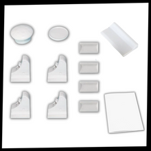 Carica l&#39;immagine nel visualizzatore di Gallery, Confezione da 4 serrature magnetiche per armadietti di sicurezza per bambini - Ozerty
