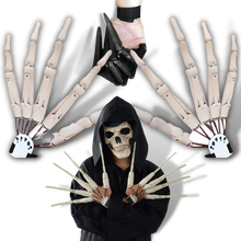 Carica l&#39;immagine nel visualizzatore di Gallery, Guanto finto con mani di scheletro - Ozerty
