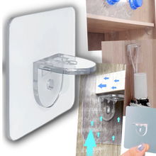 Carica l&#39;immagine nel visualizzatore di Gallery, Staffe adesive per ripiani - Ozerty
