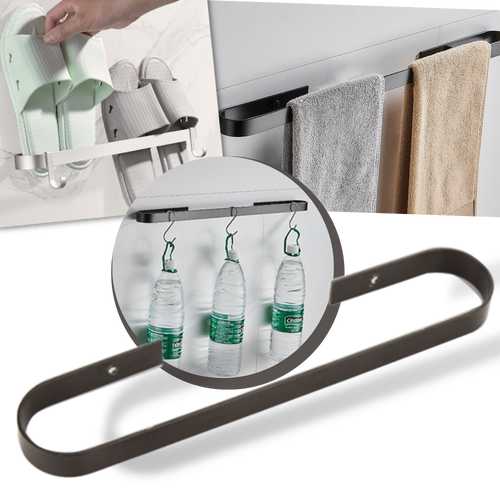 Portapantofole a parete in alluminio - Ozerty