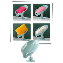 Carica l&#39;immagine nel visualizzatore di Gallery, Portasapone a forma di foglia con drenaggio
