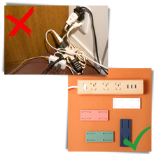 Carica l&#39;immagine nel visualizzatore di Gallery, Fermo per presa di corrente - Ozerty
