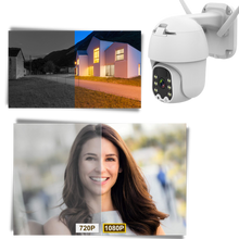 Carica l&#39;immagine nel visualizzatore di Gallery, Telecamera esterna a energia solare
