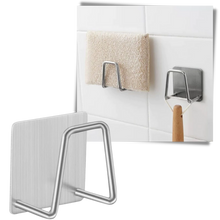 Carica l&#39;immagine nel visualizzatore di Gallery, Confezione da 2 porta-spugna in acciaio inox - Ozerty
