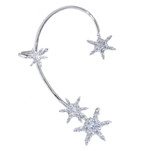 Carica l&#39;immagine nel visualizzatore di Gallery, Coppia di orecchini alla moda con zirconi
