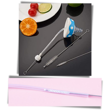 Carica l&#39;immagine nel visualizzatore di Gallery, Confezione da 10 spazzole per la pulizia della cannuccia - Ozerty
