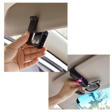 Carica l&#39;immagine nel visualizzatore di Gallery, Supporto per occhiali da sole per visiera auto - Ozerty
