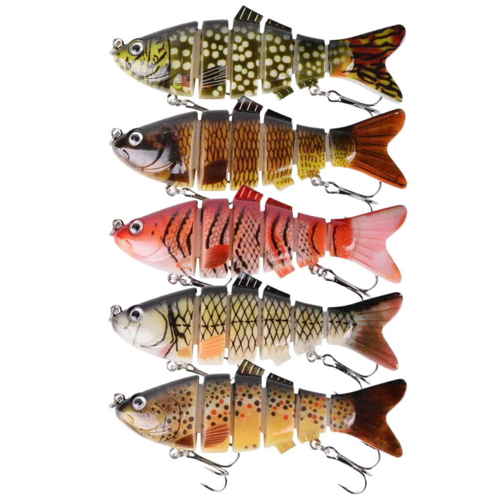 Set di esche artificiali da pesca oscillanti - Ozerty