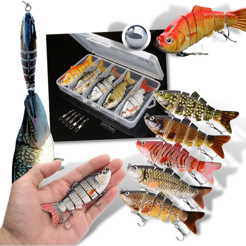 Set di esche artificiali da pesca oscillanti - Ozerty