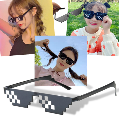 Occhiali da sole pixel alla moda - Ozerty
