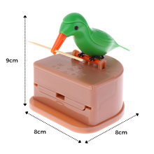 Carica l&#39;immagine nel visualizzatore di Gallery, Scatola dispenser di stuzzicadenti a forma di uccelli - Ozerty
