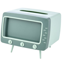 Carica l&#39;immagine nel visualizzatore di Gallery, Distributore di fazzoletti con supporto per telefono
