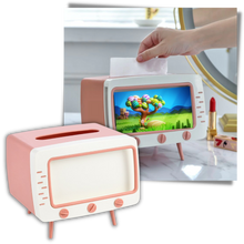 Carica l&#39;immagine nel visualizzatore di Gallery, Distributore di fazzoletti con supporto per telefono - Ozerty
