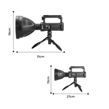 Carica l&#39;immagine nel visualizzatore di Gallery, Torcia led e treppiede - Ozerty
