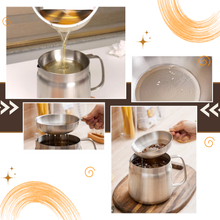 Carica l&#39;immagine nel visualizzatore di Gallery, Pentola per friggere in acciaio inox 2 in 1 - Ozerty
