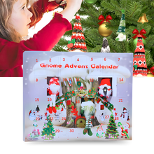 Carica l&#39;immagine nel visualizzatore di Gallery, Calendario dell&#39;Avvento degli gnomi con conto alla rovescia di 31 giorni - Ozerty
