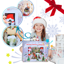 Carica l&#39;immagine nel visualizzatore di Gallery, Calendario dell&#39;Avvento degli gnomi con conto alla rovescia di 31 giorni - Ozerty
