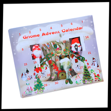 Carica l&#39;immagine nel visualizzatore di Gallery, Calendario dell&#39;Avvento degli gnomi con conto alla rovescia di 31 giorni - Ozerty
