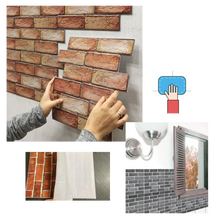 Carica l&#39;immagine nel visualizzatore di Gallery, Piastrelle per pareti autoadesive 3d in foam - Ozerty
