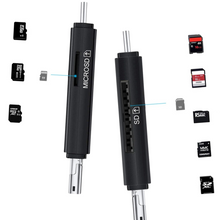 Carica l&#39;immagine nel visualizzatore di Gallery, Lettore di schede di memoria SD 3 in 1
