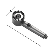 Carica l&#39;immagine nel visualizzatore di Gallery, Soffione ad alta pressione 4 in 1 - Ozerty
