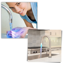 Carica l&#39;immagine nel visualizzatore di Gallery, Ugello del rubinetto con sensore di temperatura che cambia colore
