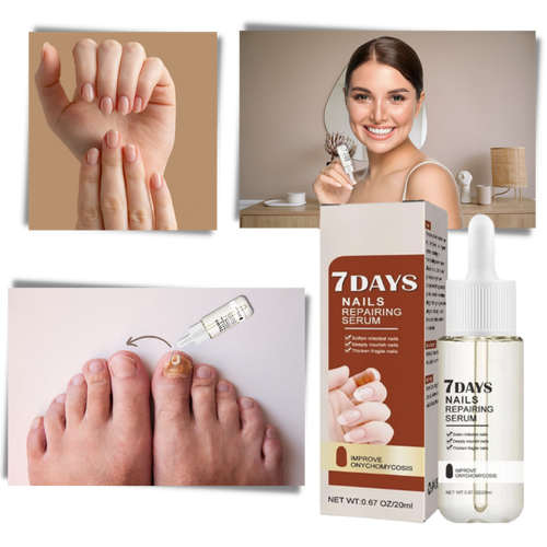 Essenza per la riparazione delle unghie 7 giorni - Ozerty