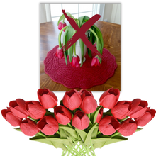 Carica l&#39;immagine nel visualizzatore di Gallery, Fiore di tulipano artificiale (10 pezzi) - Ozerty
