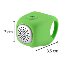 Carica l&#39;immagine nel visualizzatore di Gallery, Clacson per bici impermeabile in silicone - Ozerty
