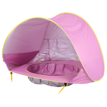 Carica l&#39;immagine nel visualizzatore di Gallery, Tenda da spiaggia portatile per bambini con mini piscina
