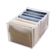 Carica l&#39;immagine nel visualizzatore di Gallery, Organizzatore di abiti guardaroba a mesh
