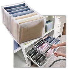 Carica l&#39;immagine nel visualizzatore di Gallery, Organizzatore di abiti guardaroba a mesh - Ozerty
