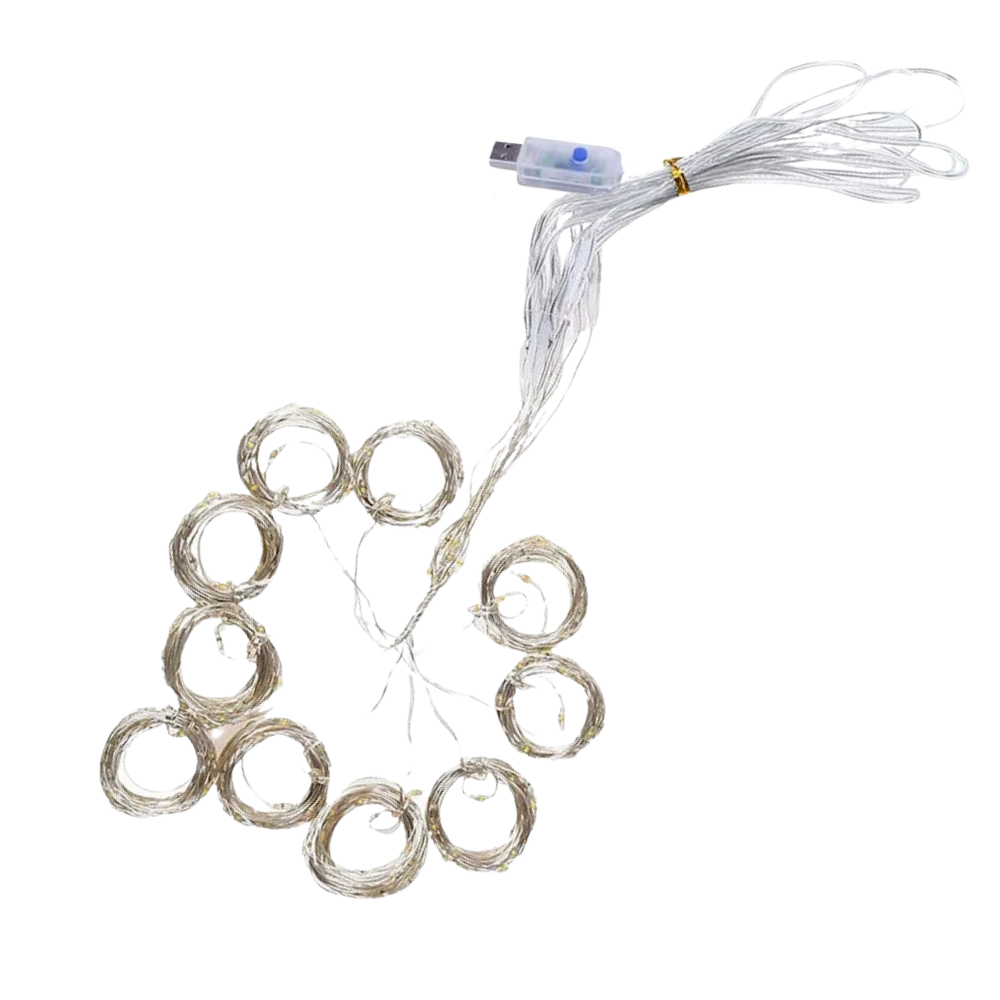 Luci fatate per tende con telecomando - Ozerty