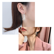 Carica l&#39;immagine nel visualizzatore di Gallery, Orecchini a croce in argento/oro - Ozerty
