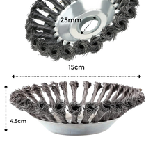 Carica l&#39;immagine nel visualizzatore di Gallery, Testina del Tagliaerba a filo d&#39;acciaio al carbonio - Ozerty
