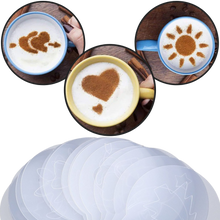 Carica l&#39;immagine nel visualizzatore di Gallery, Stencil per caffè (16 pezzi) - Ozerty
