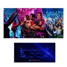 Carica l&#39;immagine nel visualizzatore di Gallery, Occhiali luminosi con luci led colorate - Ozerty

